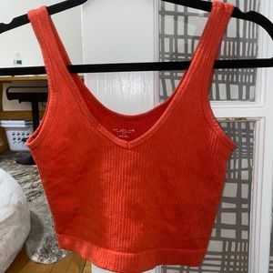 Urban Outfitters Out From Under orange tank